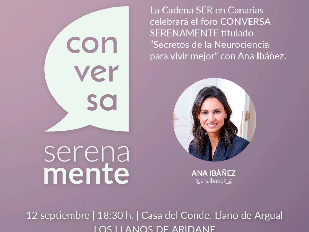 La Cadena SER lleva a Los Llanos de Aridane el foro Conversa serenamente