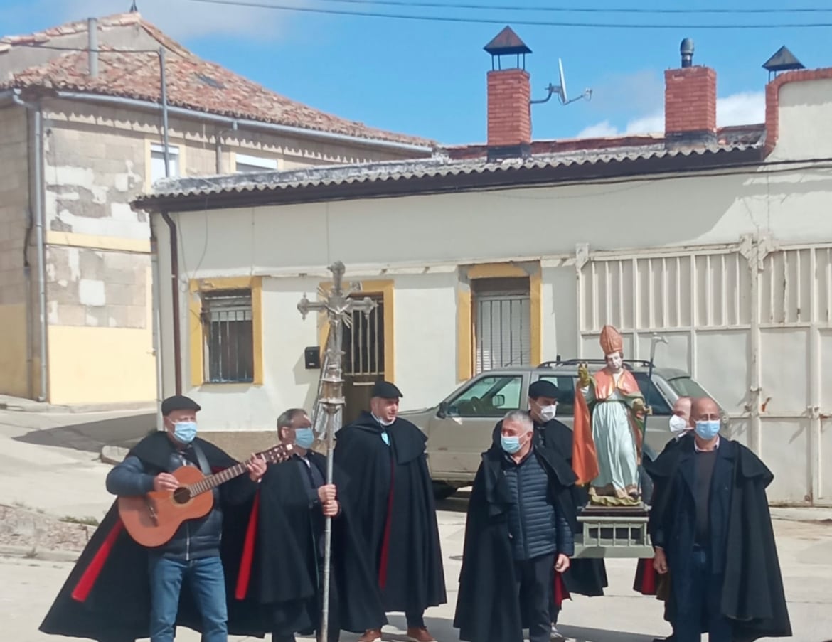 Celebración de San Blas en Cubillas de Cerrato (Palencia)