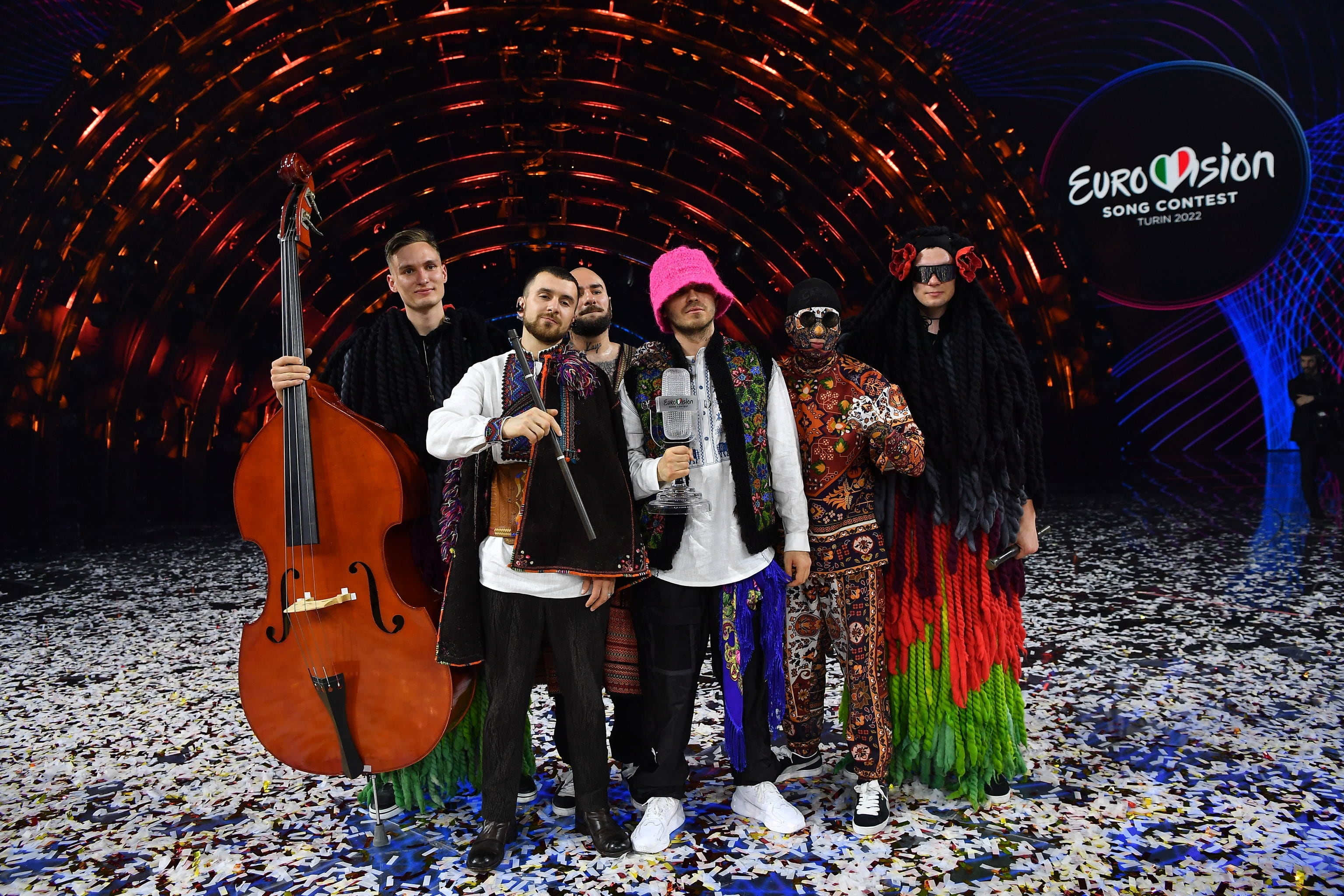 Kalush Orchestra, ganadores de Eurovisión 2022