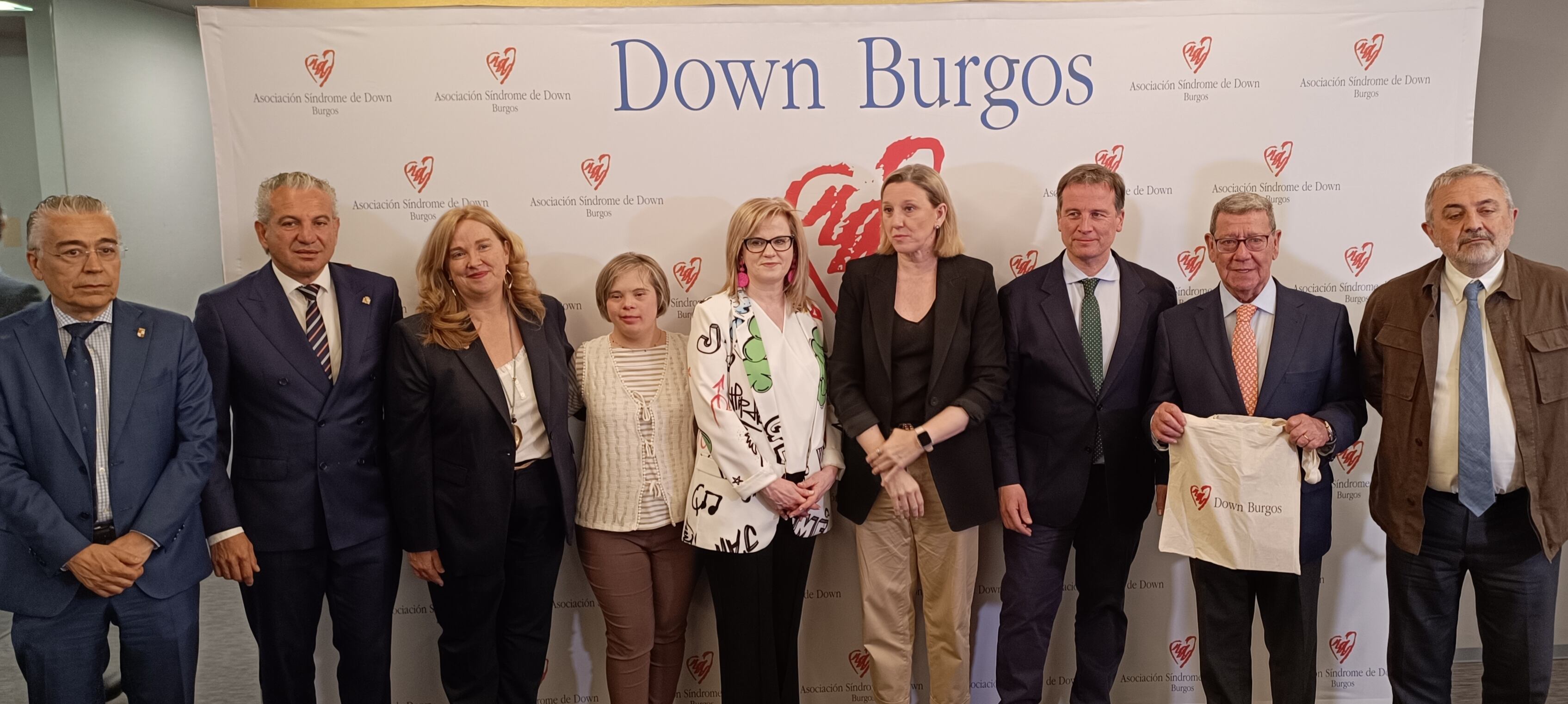 Down Burgos tuvo un reconocimiento a las instituciones que han colaborado con la asociación en su 40 aniversario