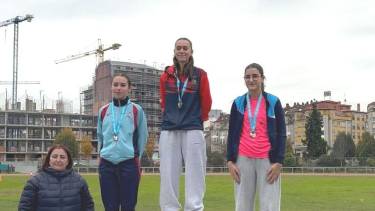 Tres Medallas no Campionato Galego de Marcha de Inverno