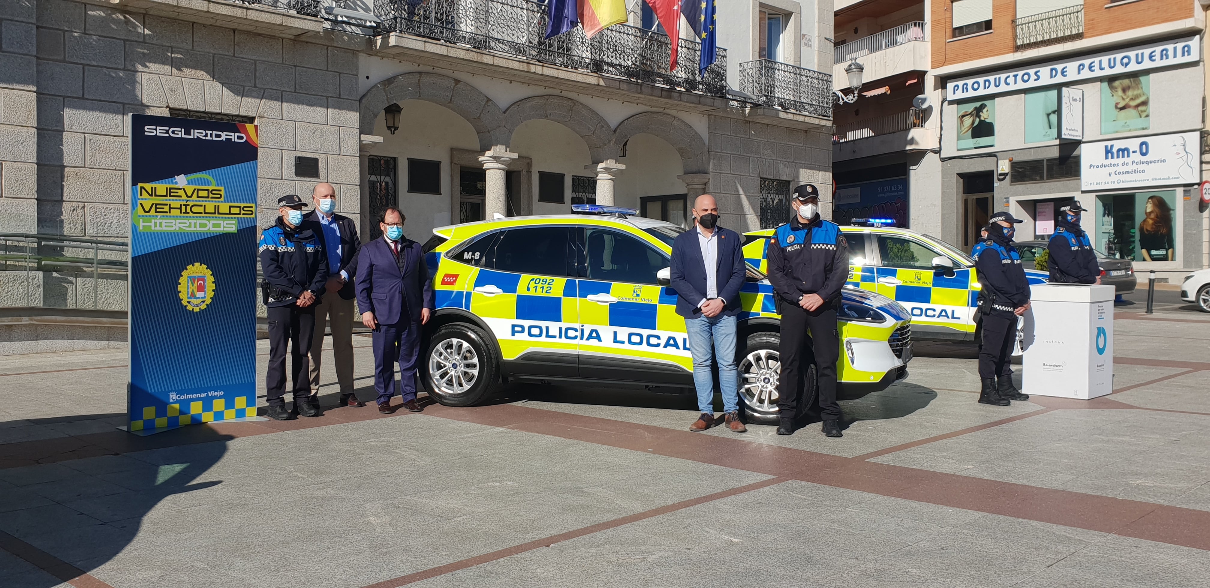 Coches híbridos de Policía Local en Colmenar Viejo