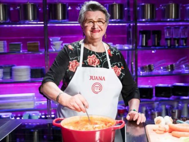 Imagen de Juana en la web oficial de Masterchef 8 de La1 de TVE