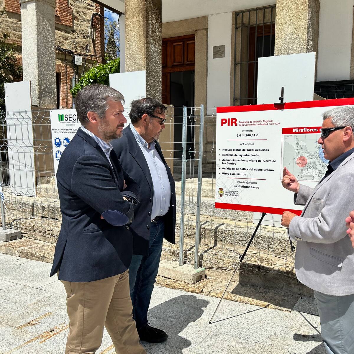 Miraflores de la Sierra recibirá más de 800.000 euros de inversión para el asfaltado de sus calles