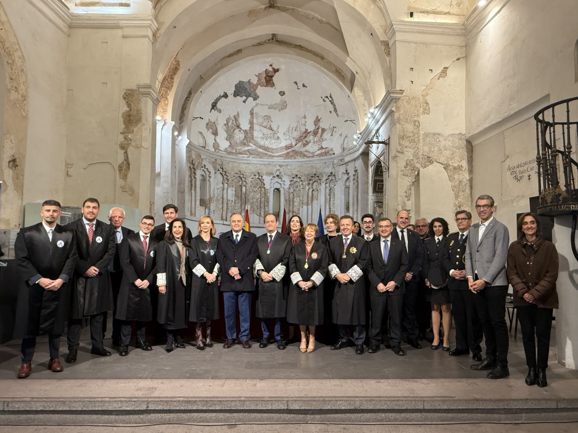 El alcalde de Talavera, José Julián Gregorio, en el acto del Ilustre Colegio de Abogados con motivo de su fiesta colegial