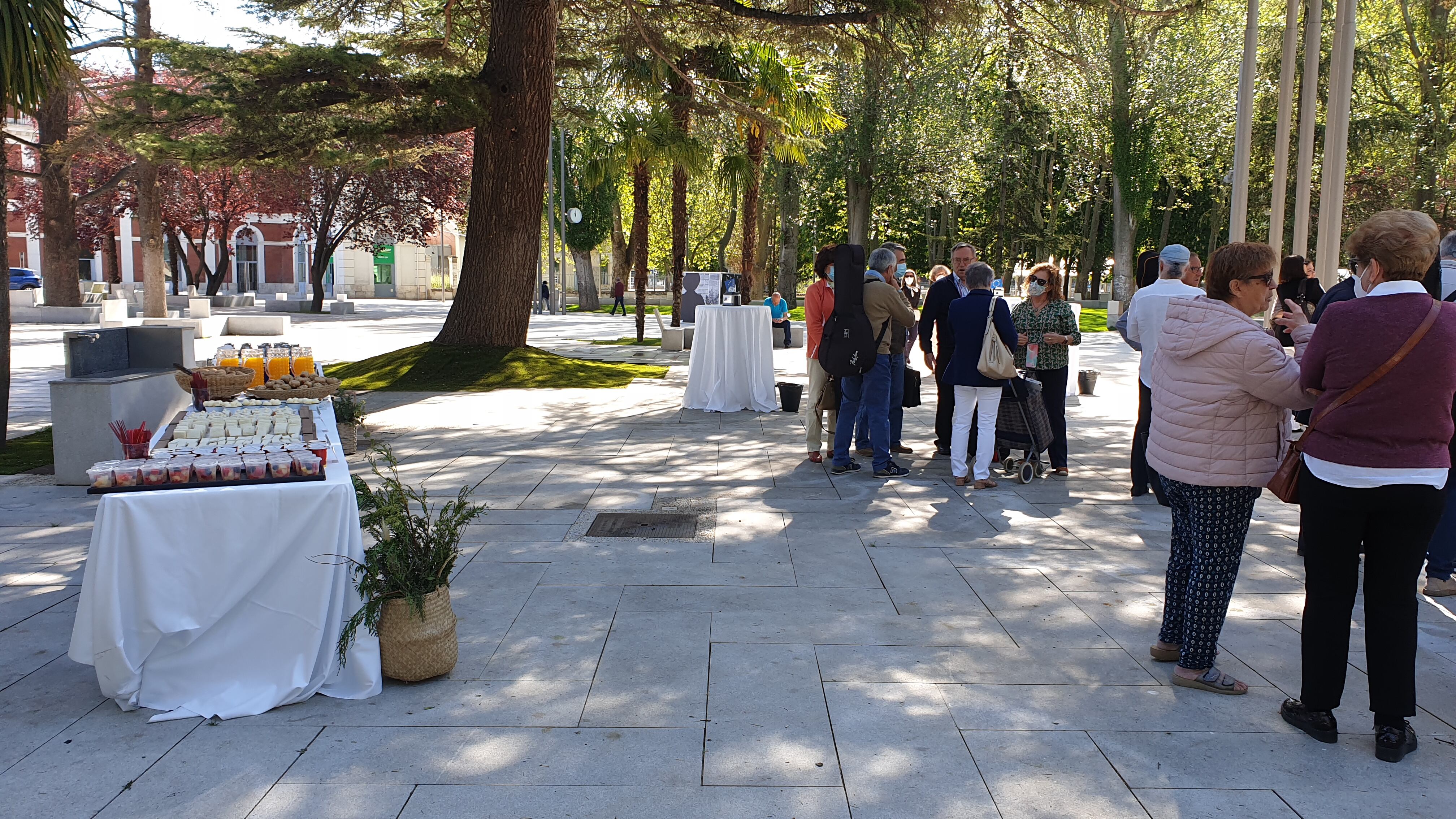 Imagen del acto que tuvo lugar en Jardinillos dentro de la estrategia Edusi