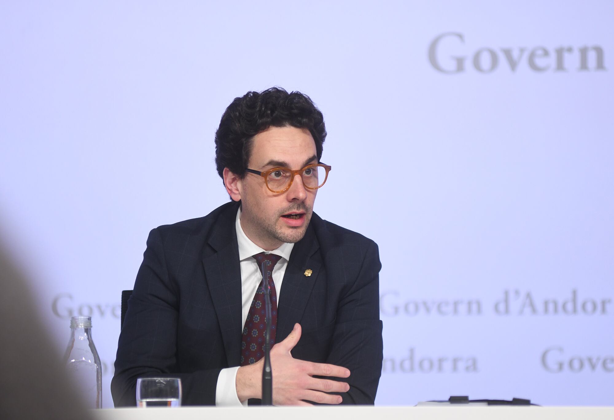 El ministre Portaveu, Guillem Casal
