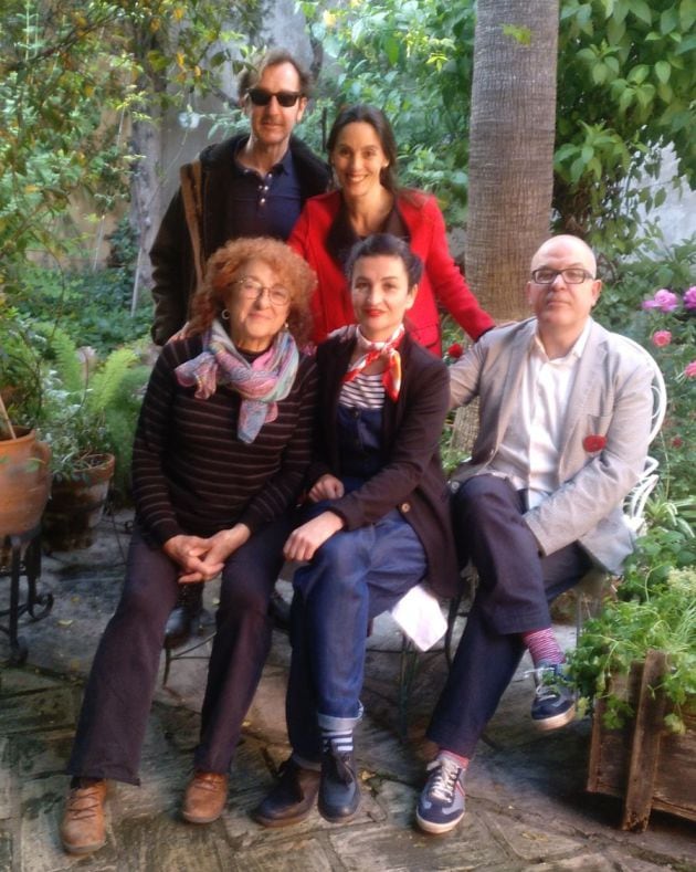 Hugo Lasarte, Irene Lázaro (arriba), Cristina Bendala, Eva Hidalgo y Juan Bolaños.