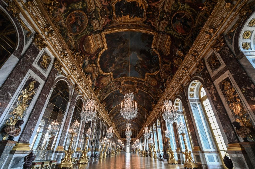 Palacio de Versalles, en las afueras de París. 