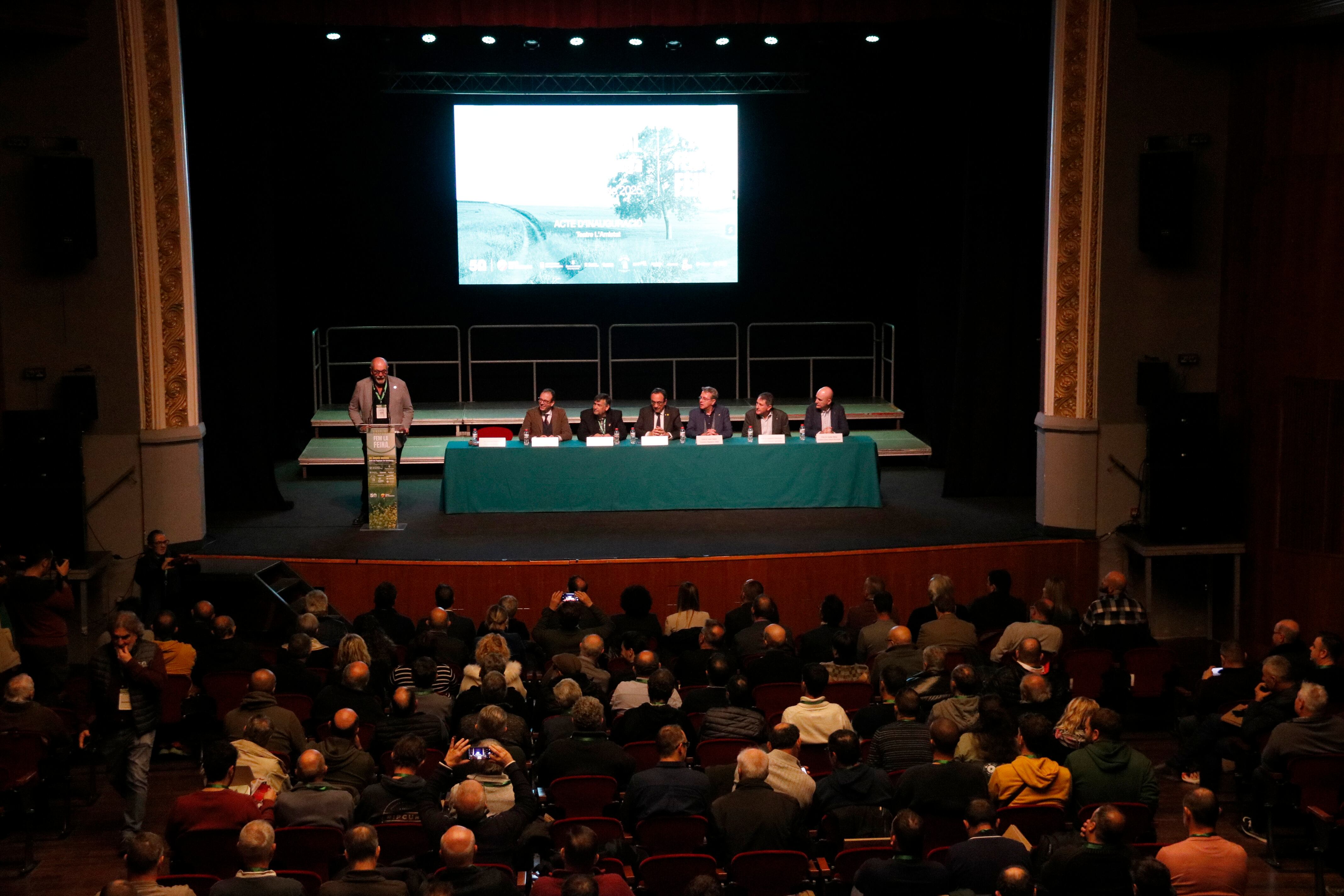 Moment del 14è Congrés Nacional de la Unió de Pagesos