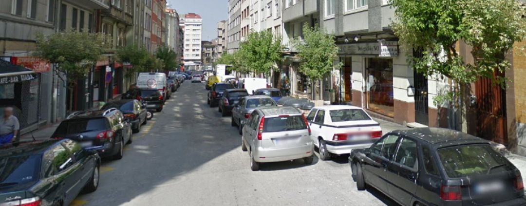 Doble Filla en la calle Capitán Juan Varela, A Coruña