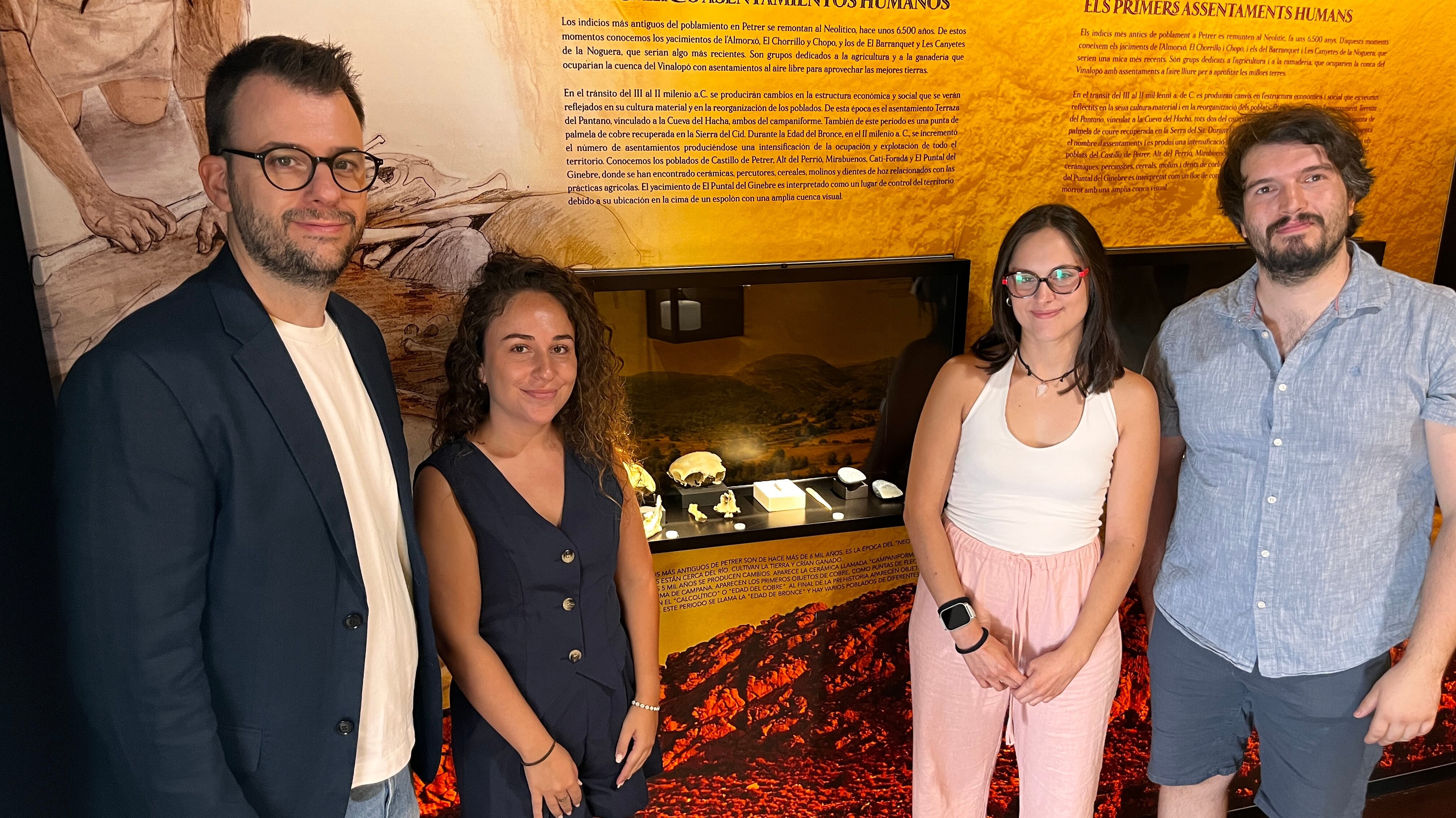 Los hallazgos originales se conservan en el Museo Arqueológico de Elda