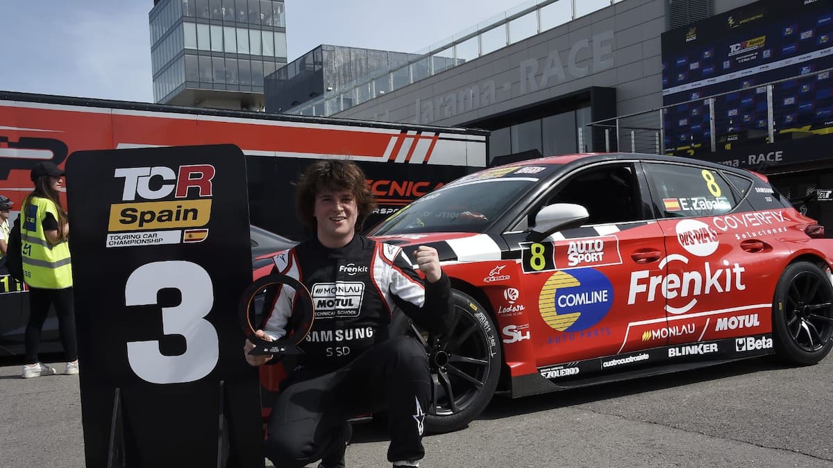 Erik Zabala ya aspira a ganar el TCR Spain