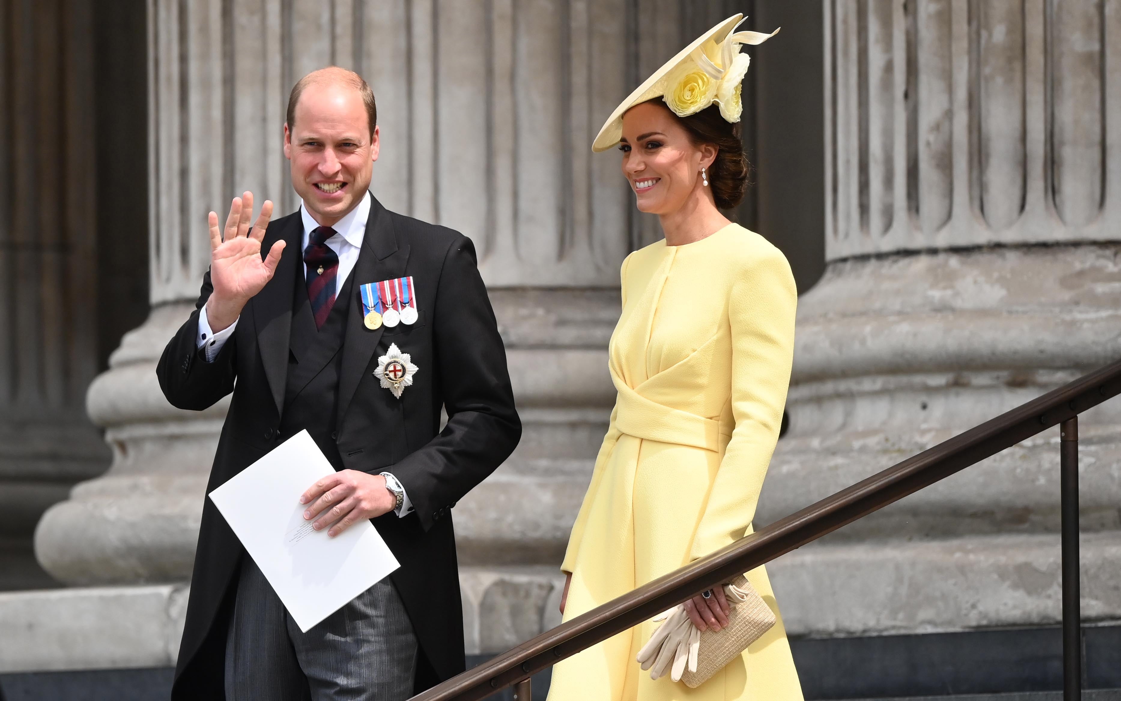 Los duques de Cambridge, el príncipe Guillermo y Kate Middleton