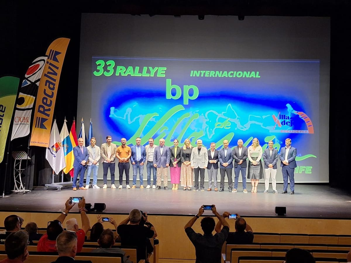 Presentado el '33º Rallye Villa de Adeje'