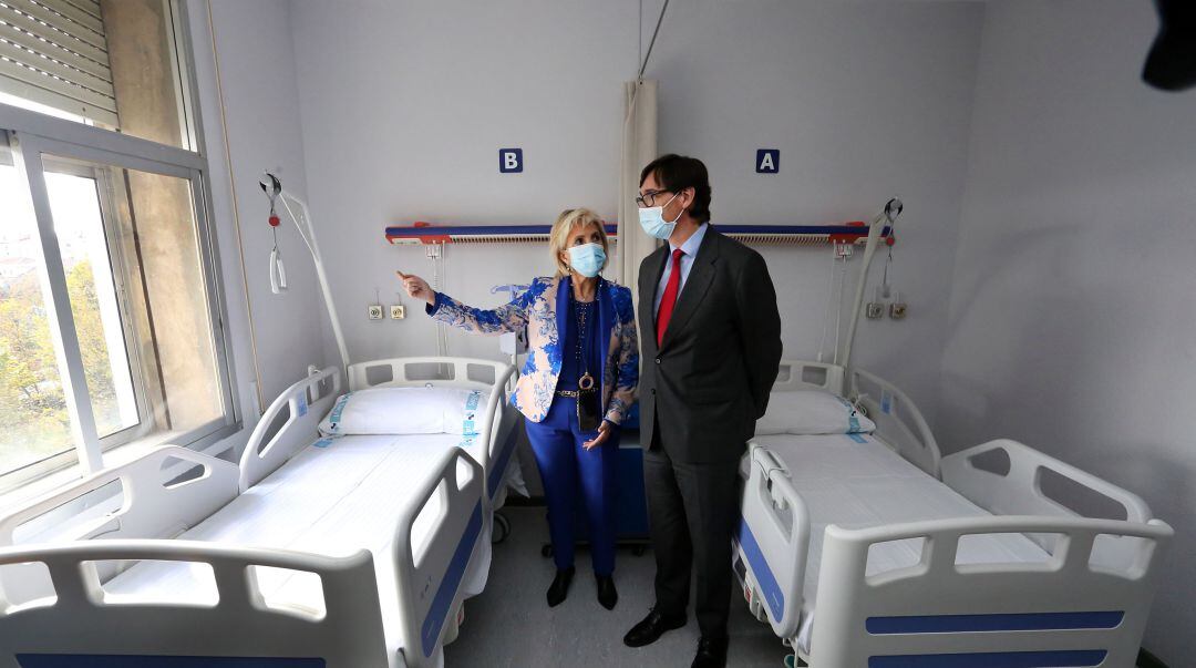 El ministro y la consejera de Sanidad visitan las instalaciones del Edificio Rondilla