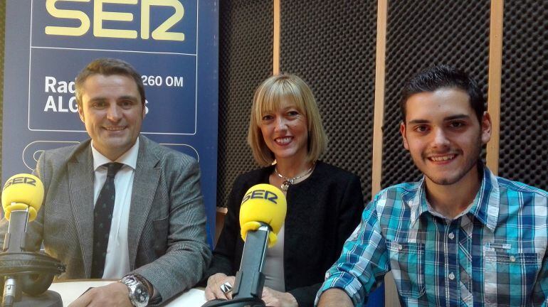 Juan Andrés Viedma, Jacqueline Botnarciuc y Salvador Casas, emprendedores en Hoy por Hoy.