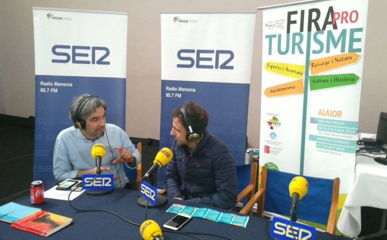 Ràdio Menorca hizo un programa especial sobre esta feria desde Alaior.