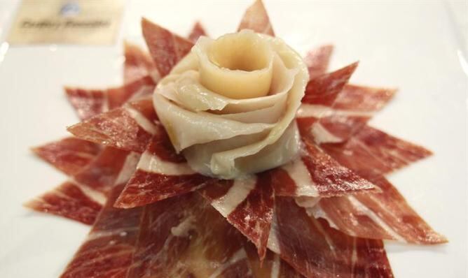 El jamón ibérico, uno de los productos españoles de alta gama por excelencia, está presente en la feria gastronómica Millesime!