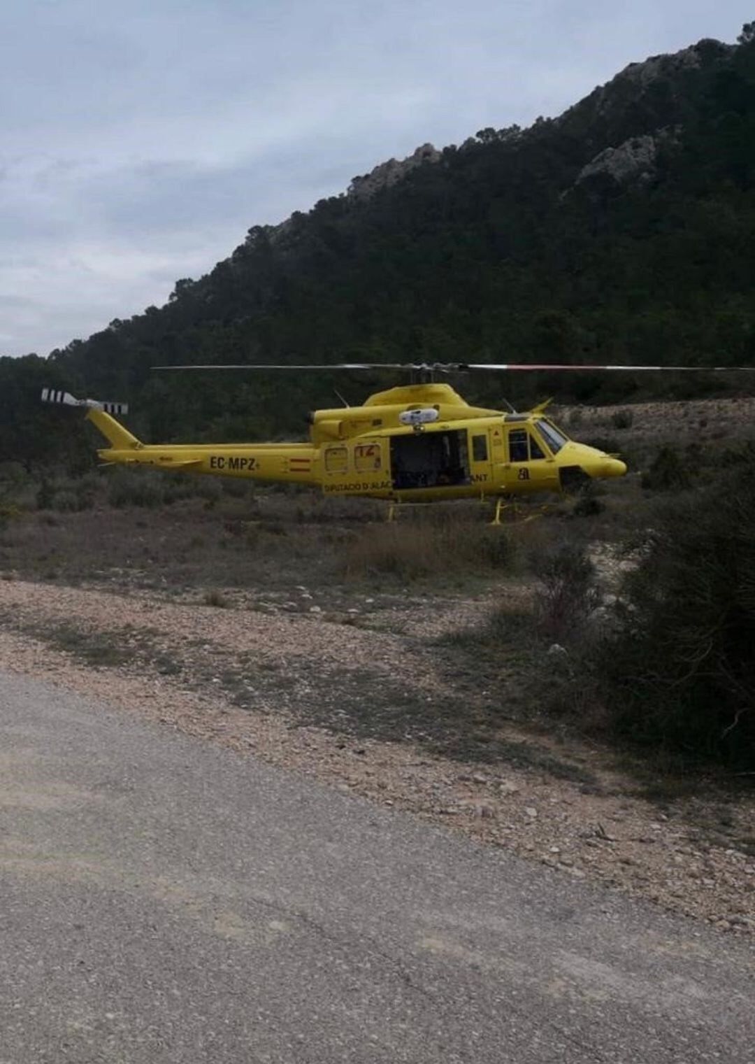 Helicóptero de rescate 