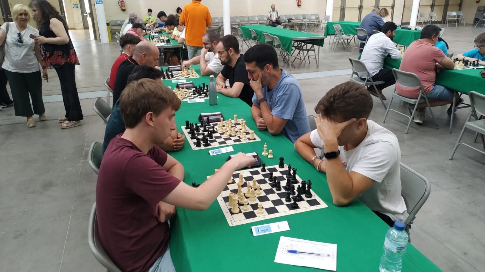 Torneo de ajedrez Memorial David Lafarga. Foto: Servicio Comarcal de Deportes de la Comarca de Somontano