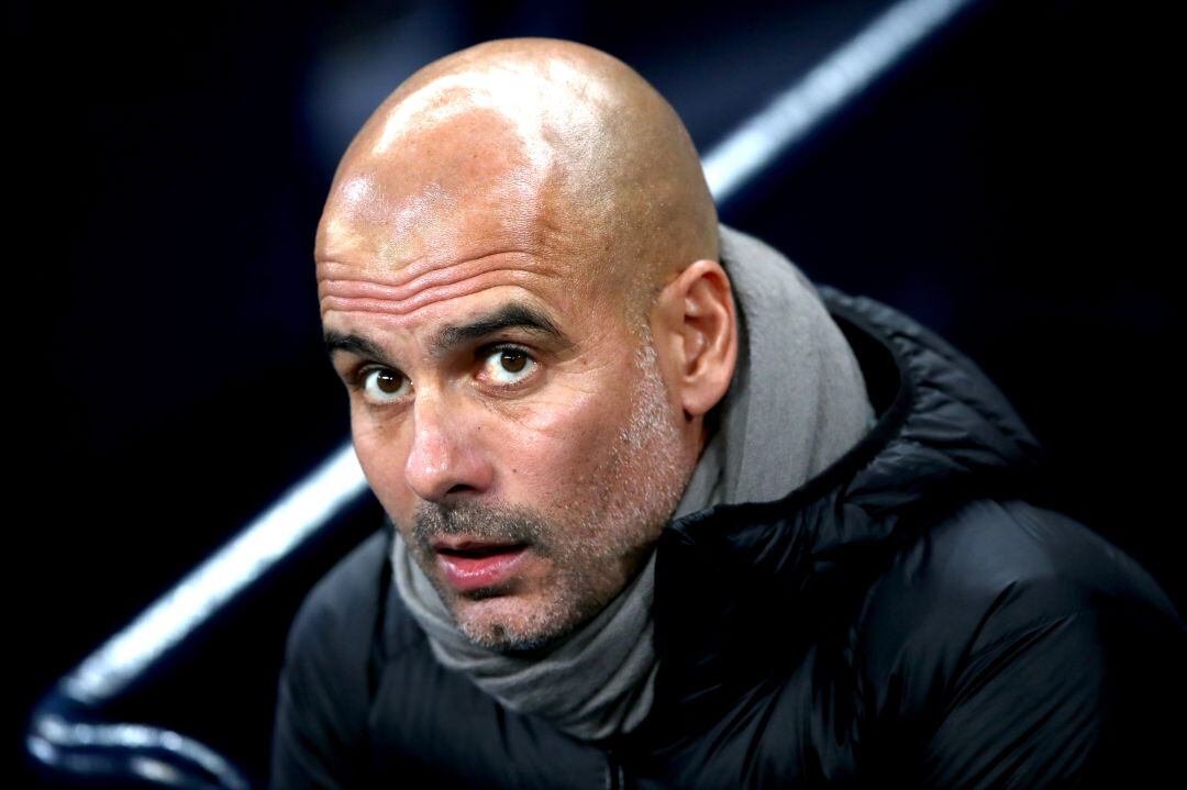 Guardiola, durante el partido contra el Southampton. 