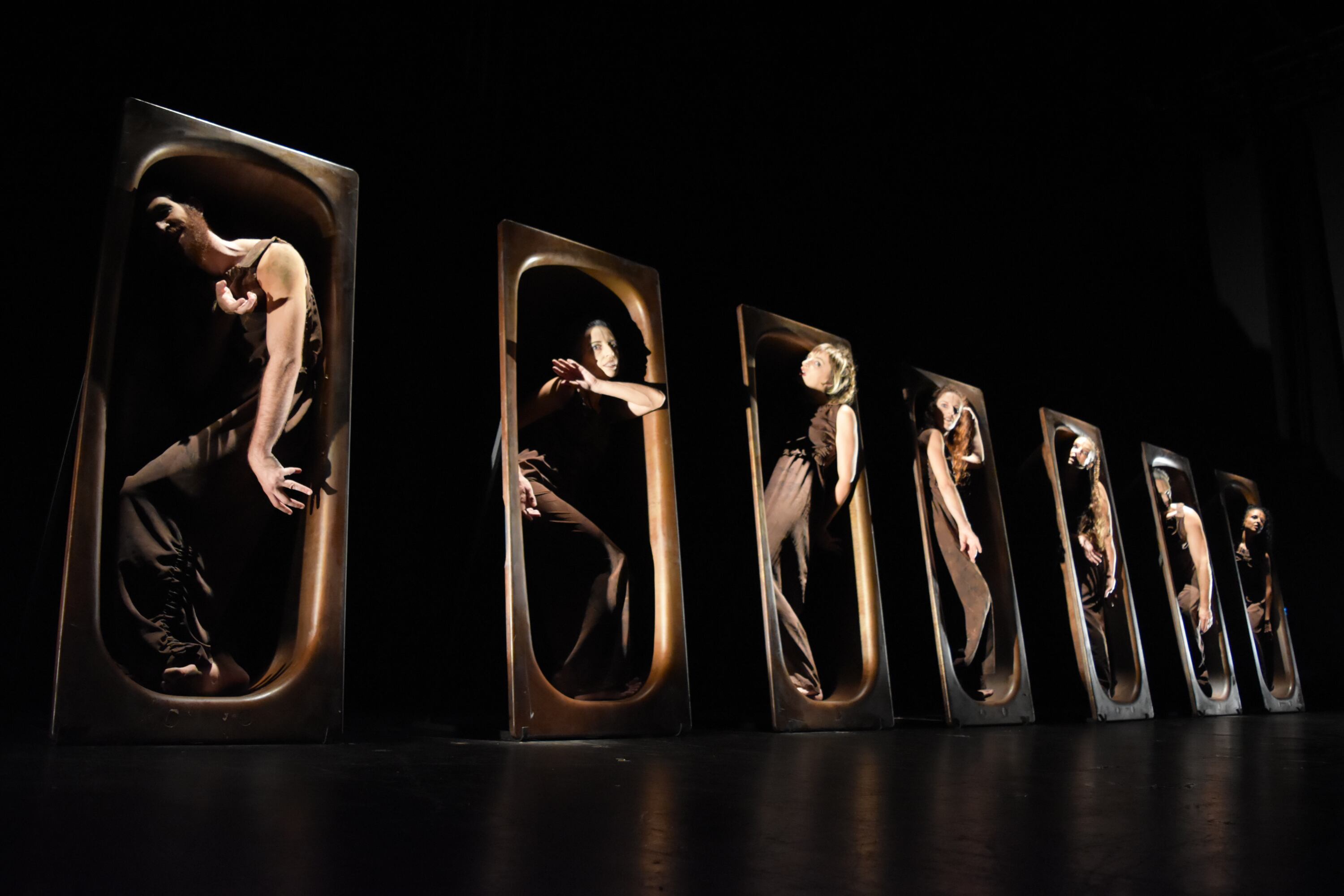 Un instant de la representació de l'obra Elektra 25// Foto: Atalaya Teatro