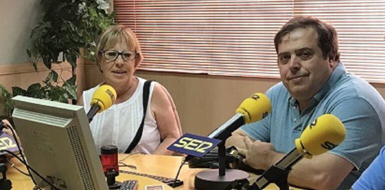 Elisa Blanco y Pedro Benayas