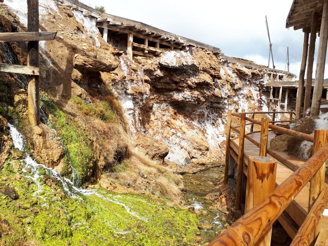 Cascada del Pico. Valle Salado de Salinas de Añana