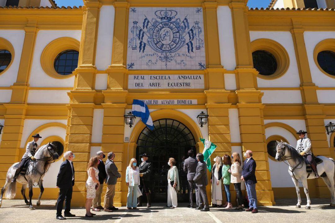 Homenaje a Álvaro Domecq en la Real Escuela