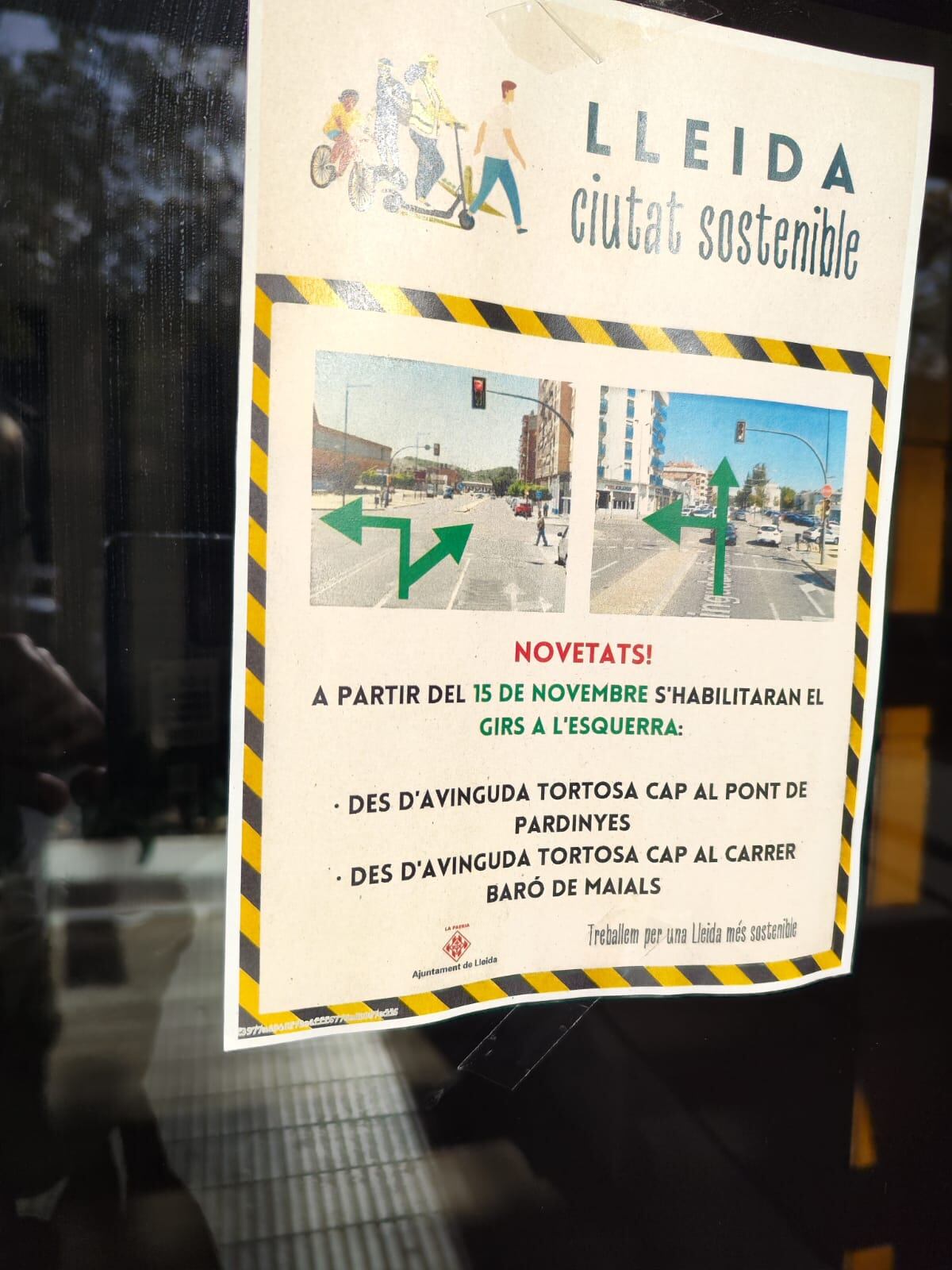 La informació ha arribat avui mateix a les cases de Pardinyes.