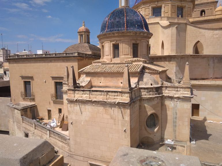 Terraza torre calahorra Basílica de Santa María