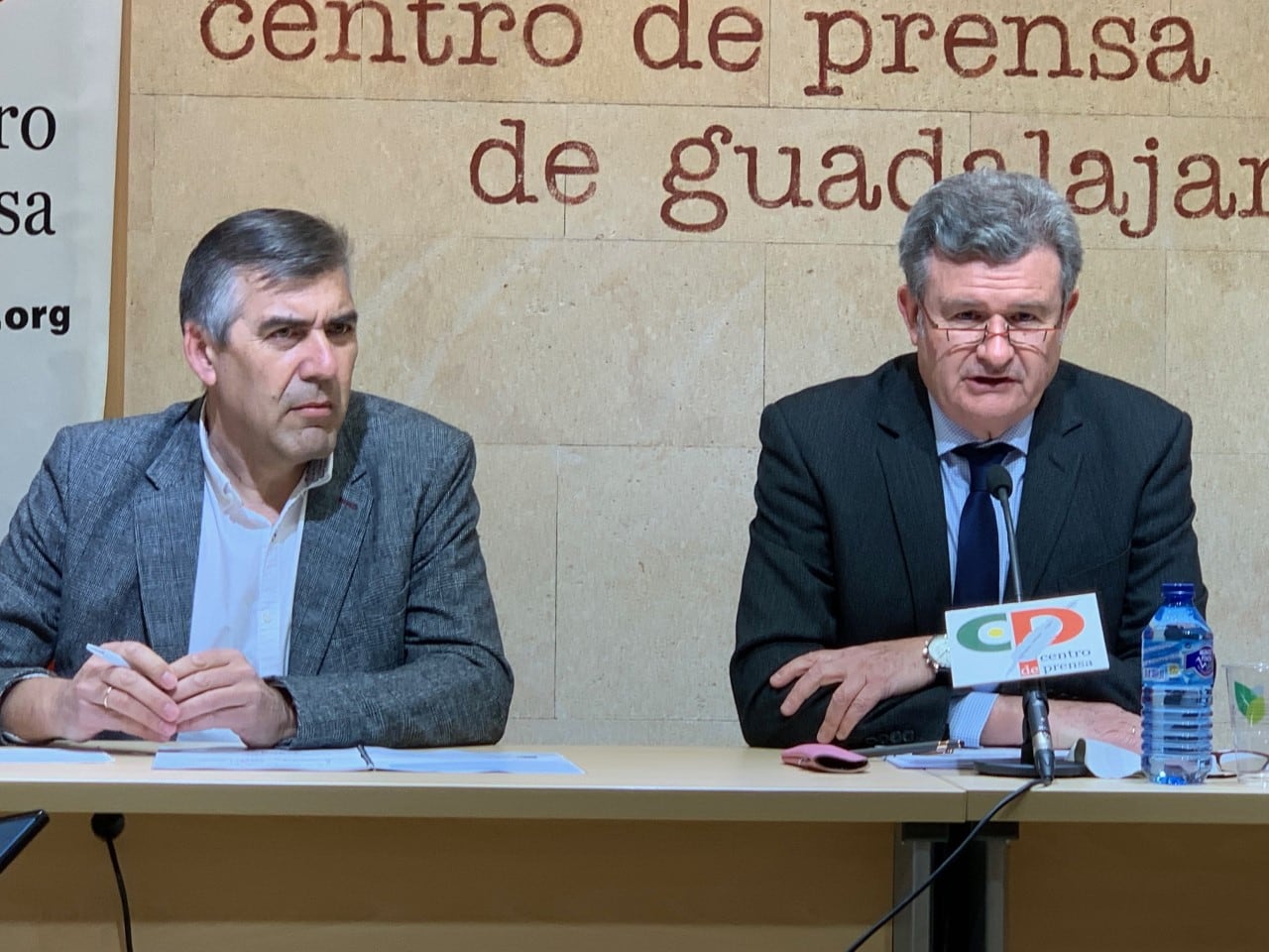 Juan Carlos Fernández y Javier Vallejo (C.N.Trillo)/Foto SER GU