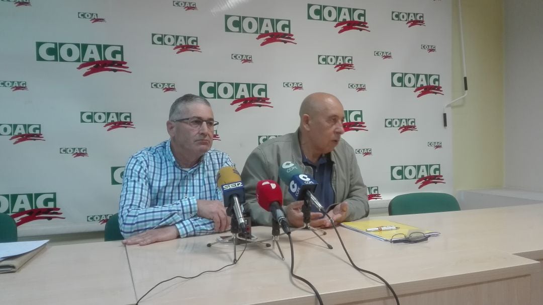 Lorenzo Rivera y José Manuel Soto durante la rueda de prensa