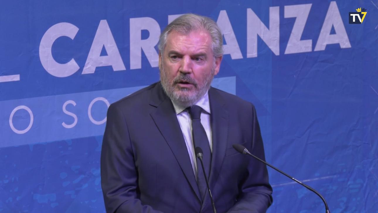 Manuel Vizcaíno en el evento &quot;Guardianes del Carranza&quot;.