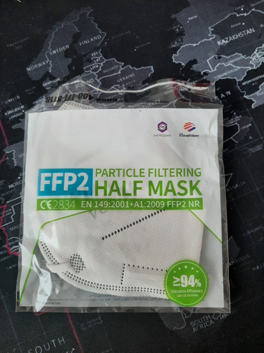 Mascarilla con grafeno.