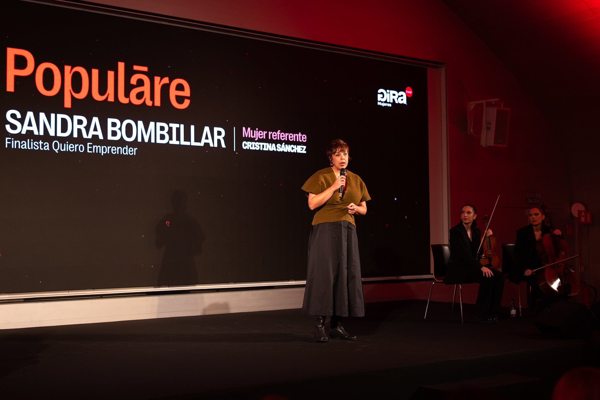 Sandra Bombillar en la IX edición de GIRA Mujeres