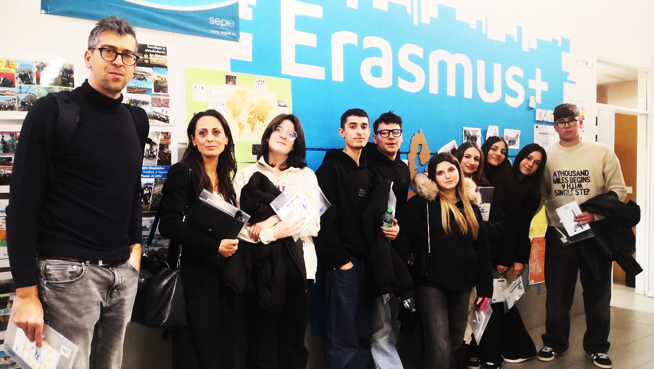 Proyecto europeo en el instituto Virgen de la Calle de Palencia