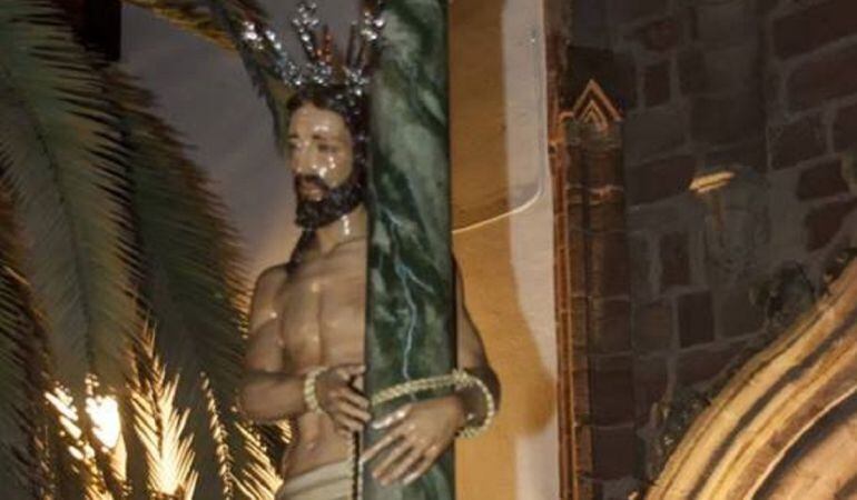 Ntro. Padre Jesús de la Columna fue realizado en 1.944 por el imaginero Juan Blanco, inspirado en el Cristo de la Columna de la iglesia de Santiago, actualmente en Sta. María