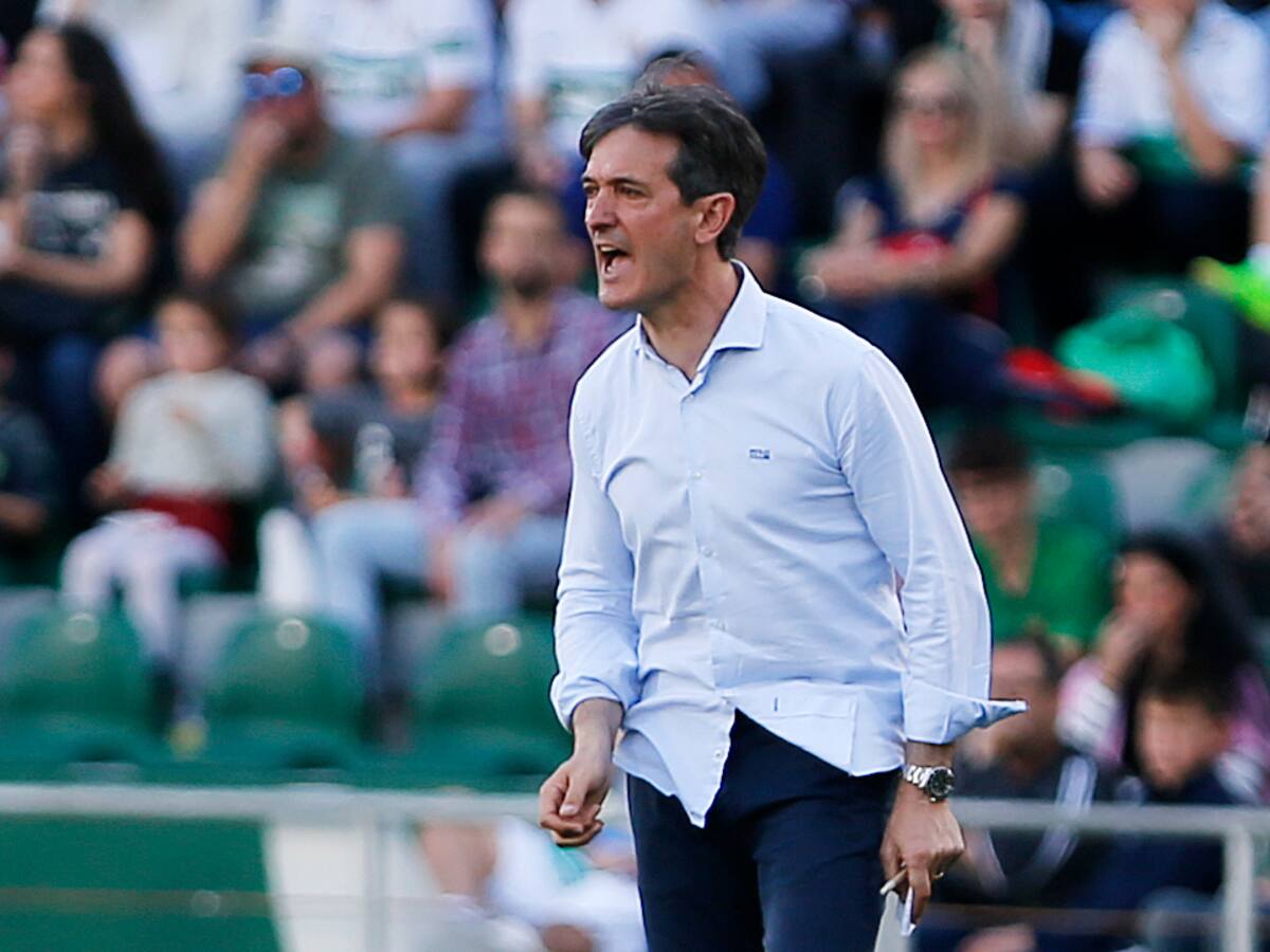 Pacheta: "Al Athletic no podemos permitirles correr. Veo bien a mi equipo"