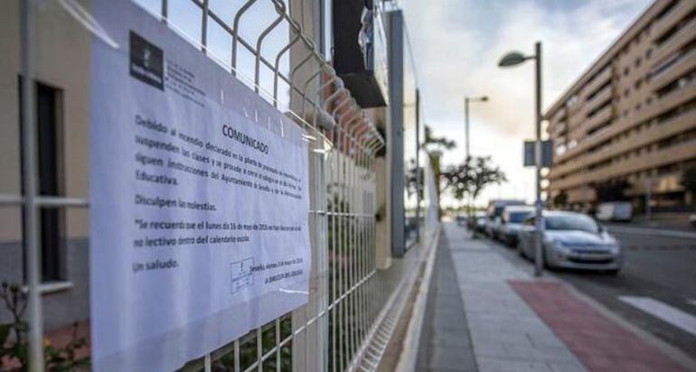 Exterior del colegio El Quiñón. Seseña.