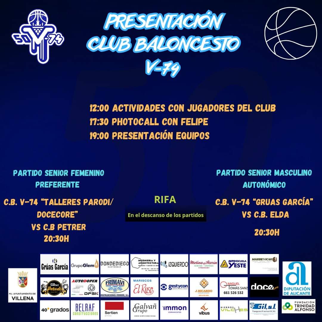 Actos previstos por el V74