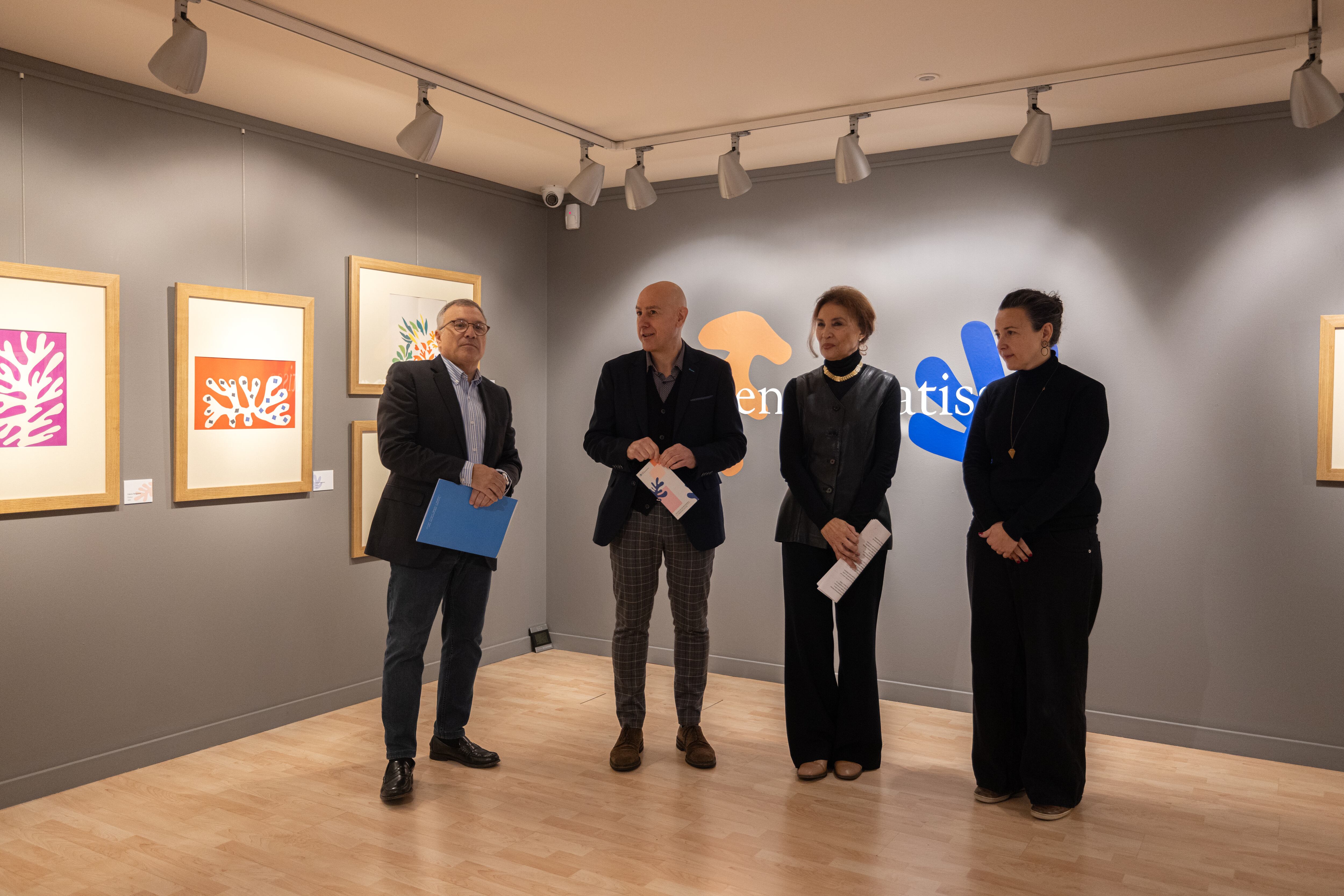 Inauguració de l'exposició d'Henri Matisse al CAEE