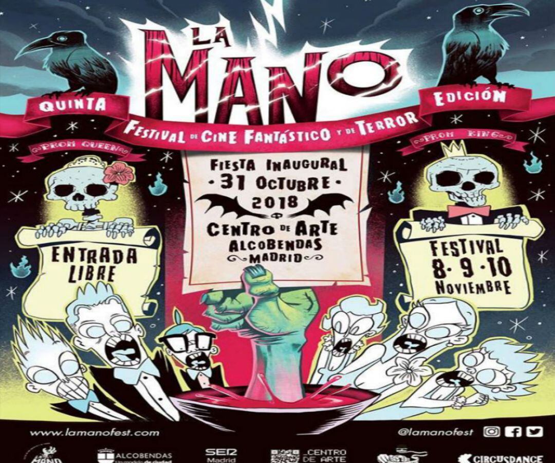 Cartel de la quinta edición del festival La Mano