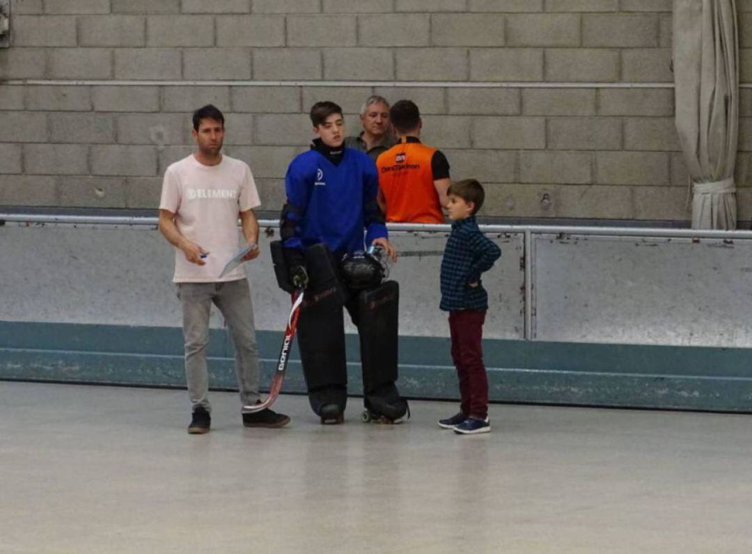 El fins ara tècnic de l'Andorra Hoquei Club.