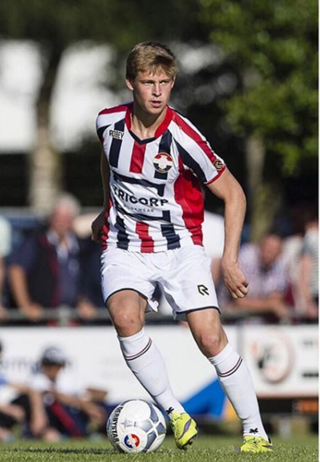 De Jong con el Willem II de Tilburgo