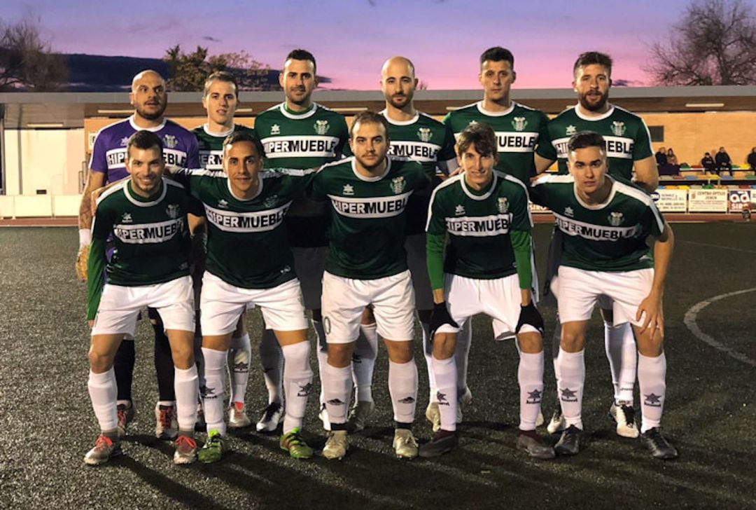 Once inicial del Úbeda Viva ante La Guardia