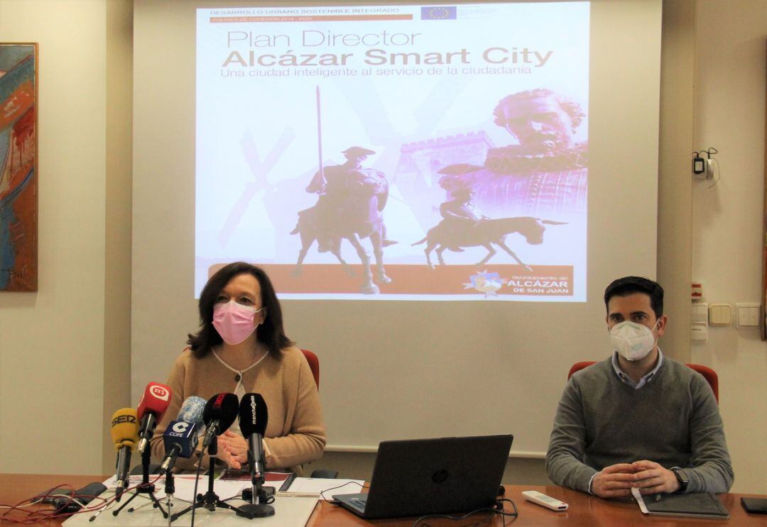 rueda de prensa de presentación del proyecto &quot;Alcázar Smart City&quot;