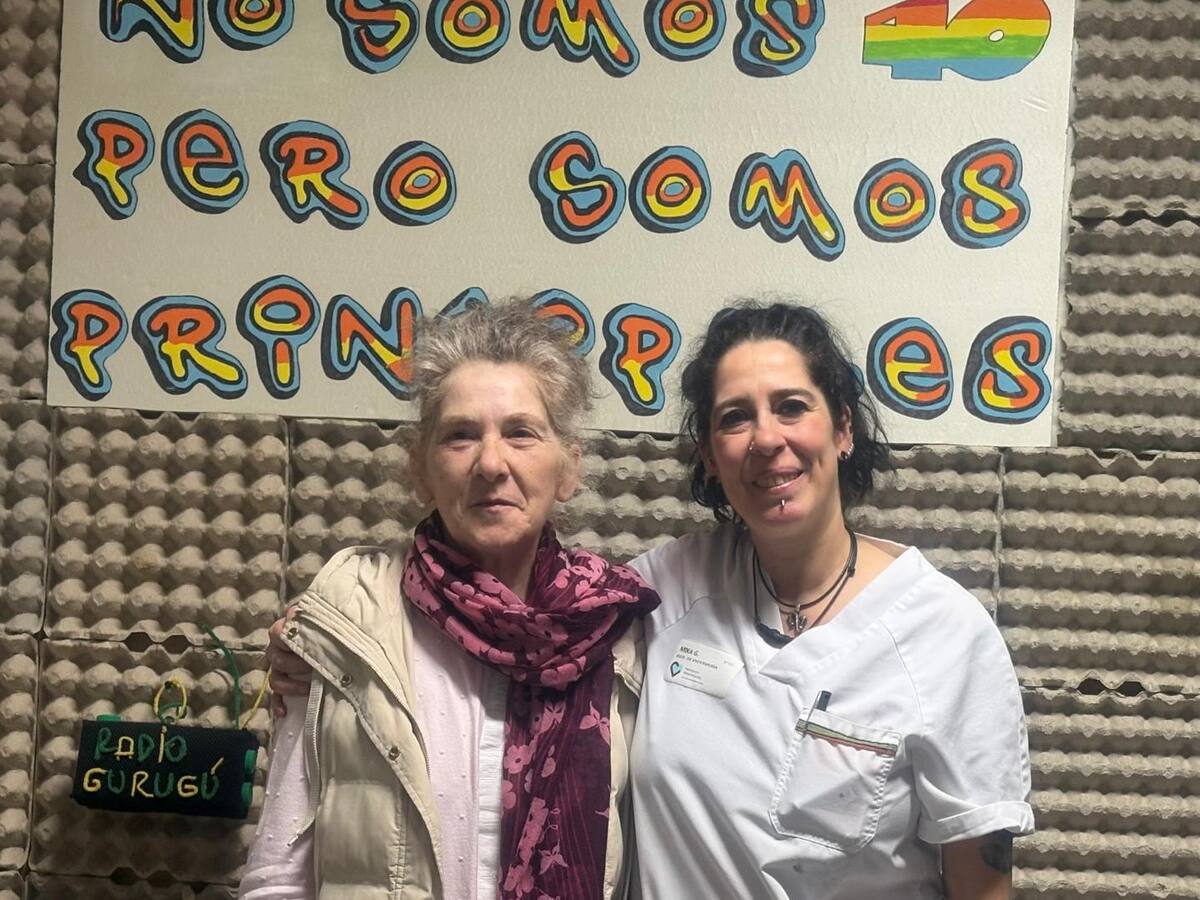Mika, la profesional de Fundación Hospitalarias Palencia que transmite alegría y tranquilidad