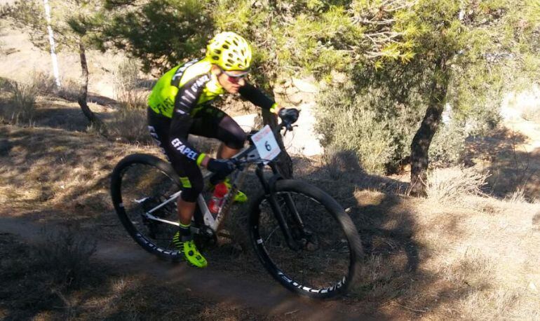 Jesús del pino en acción este domingo en Toledo 